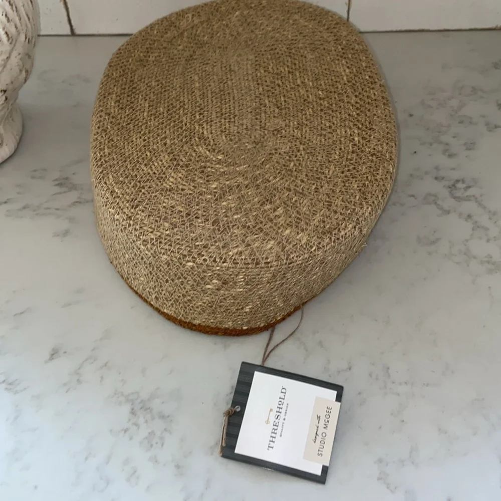 Studio McGee Soft Striped Seagrass NWT Tray - Threshold - Target